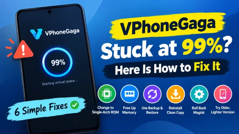 VPhoneGaga Stuck at 99% featured image