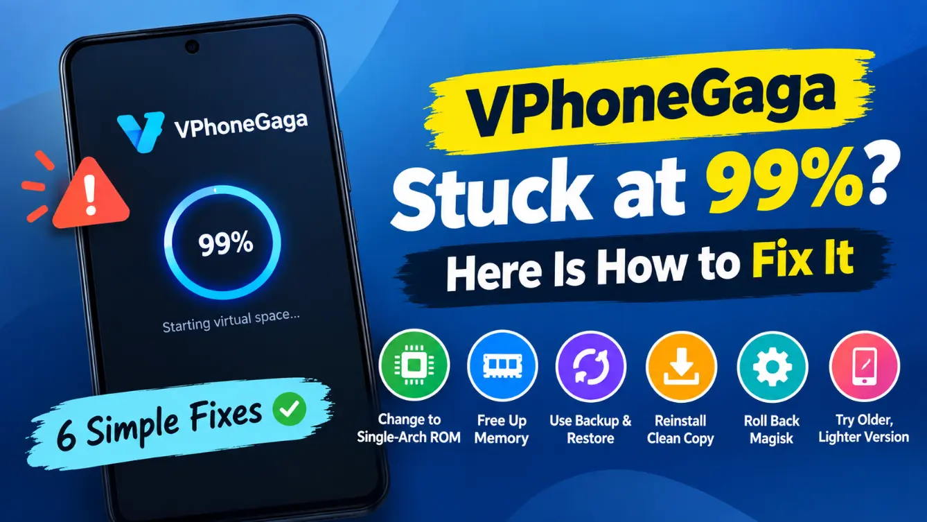VPhoneGaga Stuck at 99% featured image
